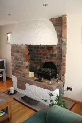 Forge fireplace