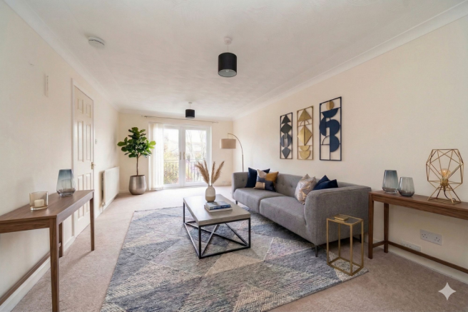 Virtually Staged Lounge/Diner