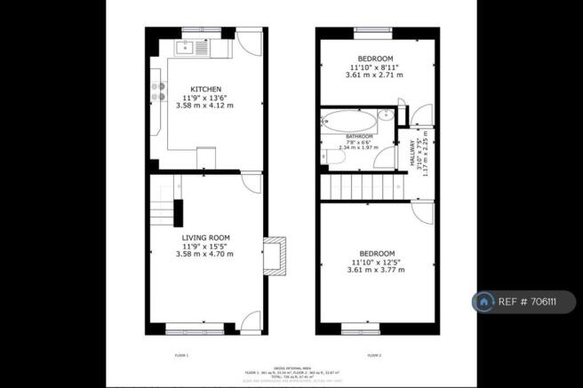2 bed Terraced to rent Image 9