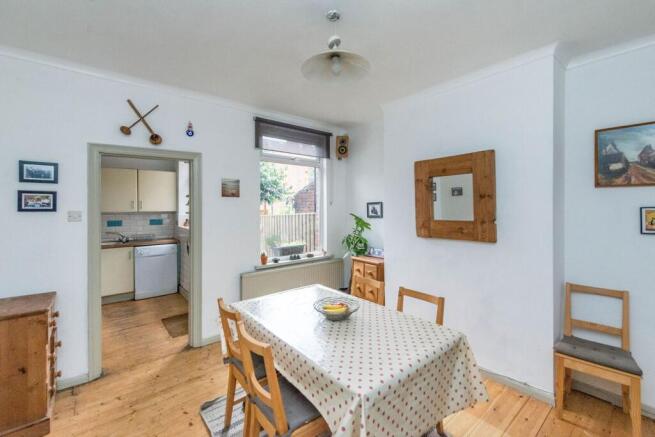 LIVING ROOM, KITCHEN AND DINER