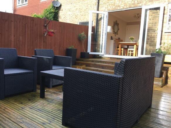 Rear garden