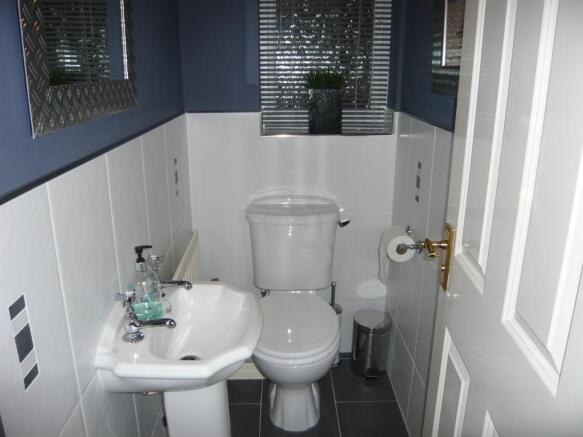 Downstairs cloakroom