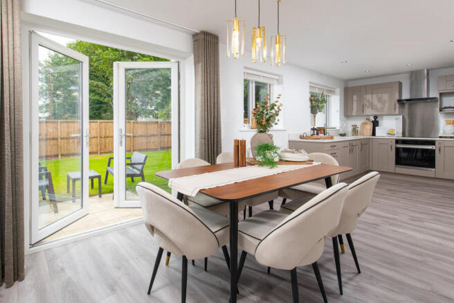 Indicative Kitchen/Dining Room, Contemporary Modern Decoration