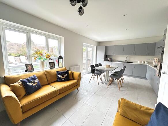 Open Plan Living Dining Kitchen