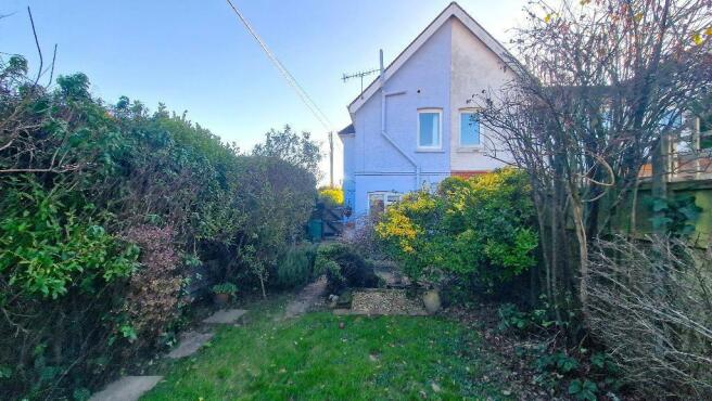 Rear of Property