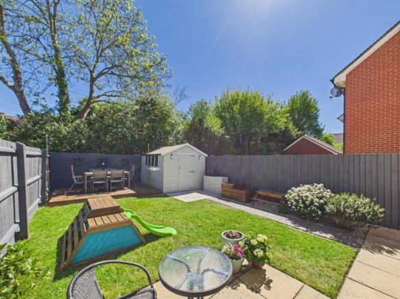 Rear garden