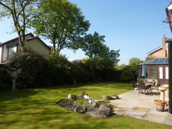Rear garden