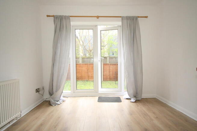 Open plan living area