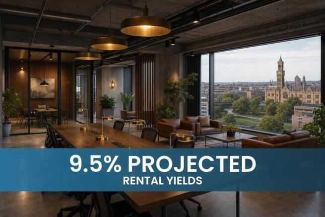 2-bed flat on 9.5% Projected Rental Yields | New Build Bradford Residence – Quality 2 Bed in the City Centre, £140,000