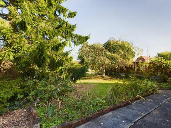 Rear garden