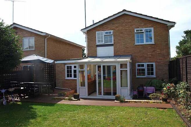rear of property