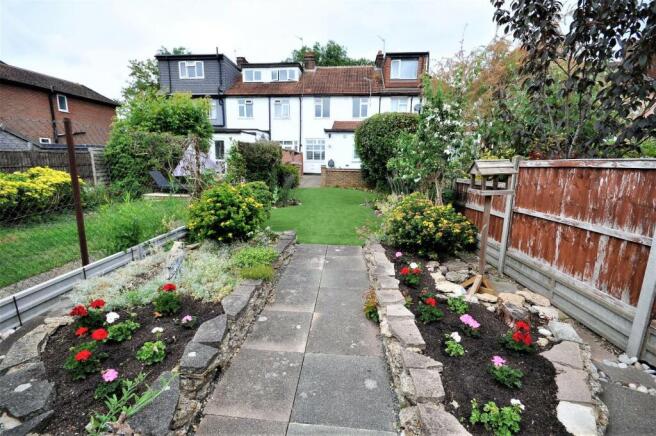 Garden Next To House