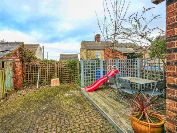 rear courtyard