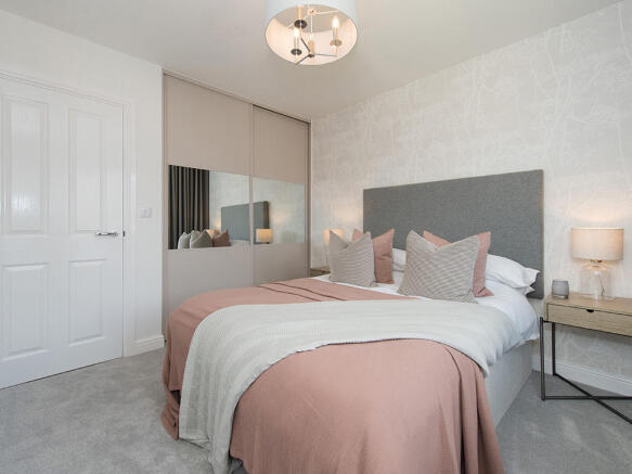Spacious second bedroom