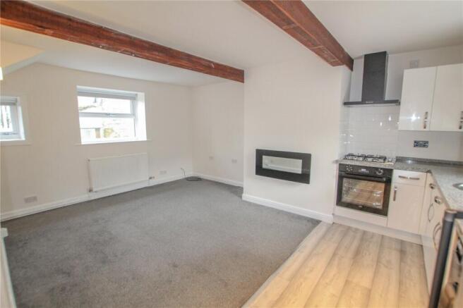 Living Room Kitchen