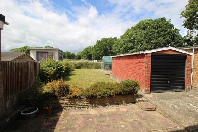 Rear Garden & Garage
