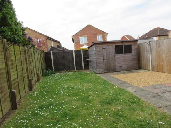 Rear Garden & Shed