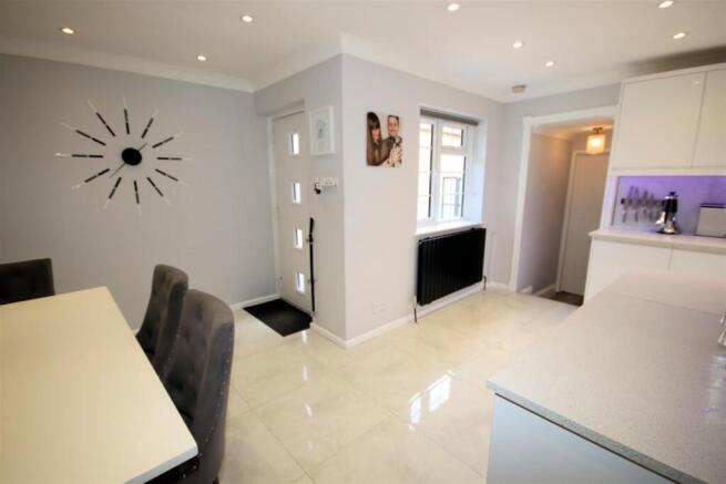 View of Kitchen/Dining Room