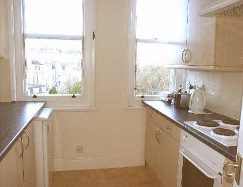 re-fitted kitchen