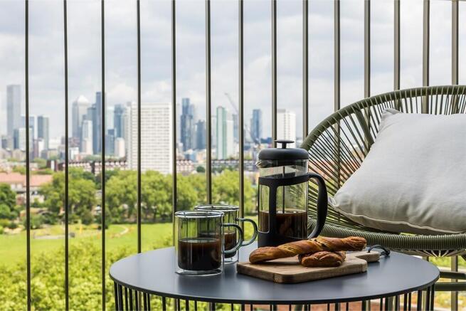 Example balcony view