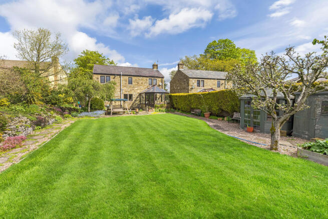 Rear garden