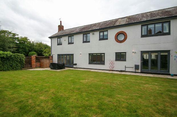 Rear of Property