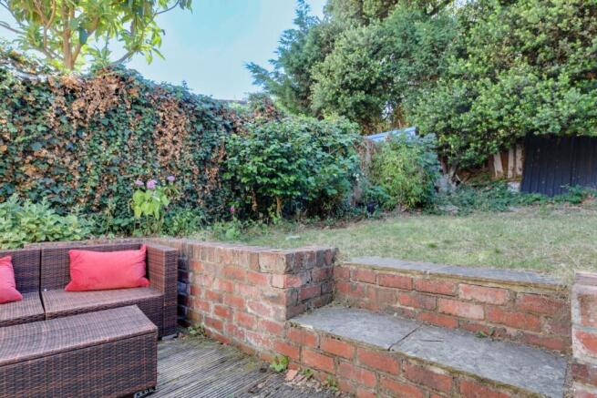 Garden sunken patio