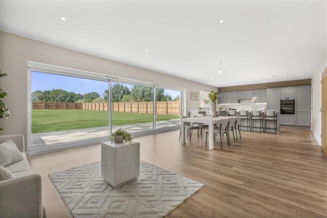 Kitchen/Dining/Living Area