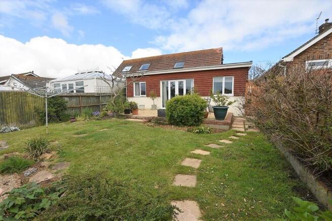 Rear of property