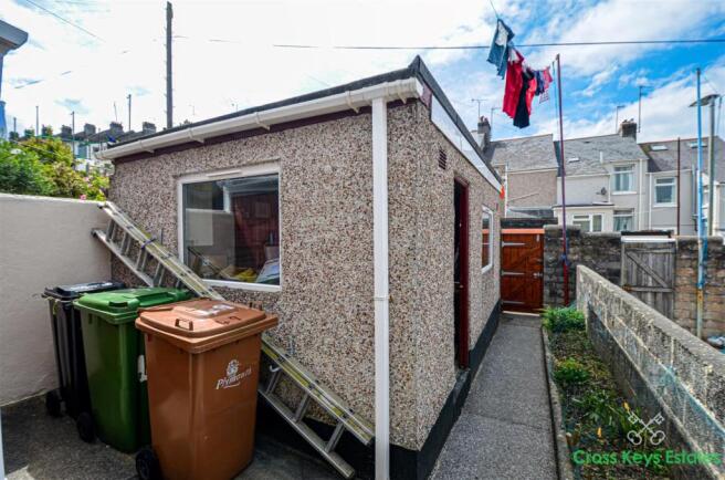 Rear Garden & Garage