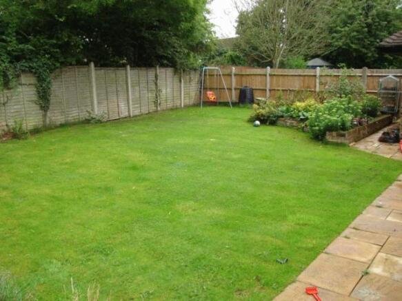 Rear garden