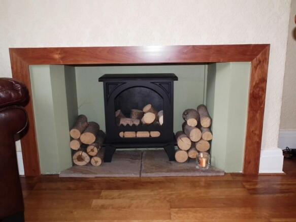 Rear Fireplace