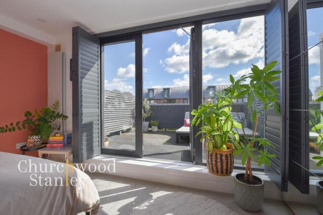 Bedroom and balcony