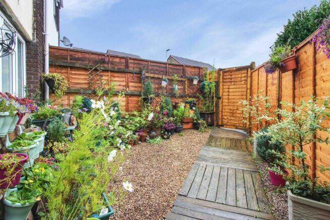 Garden at Back