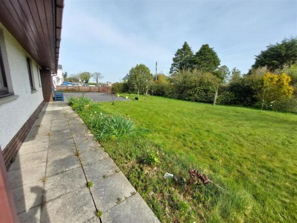 Front garden and driveway
