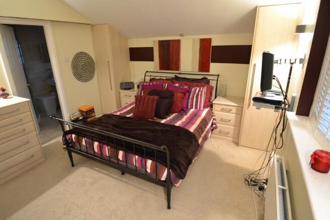 Master bedroom with en-suite