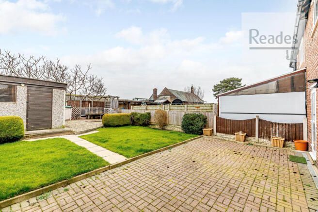 Rear garden