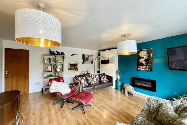 SITTING ROOM DINING AREA AND KITCHEN