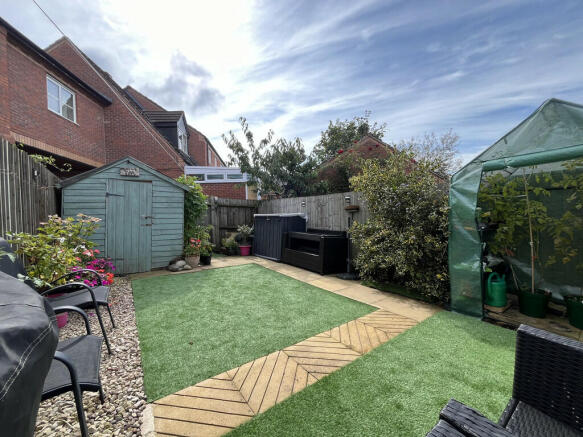 Rear garden from ...