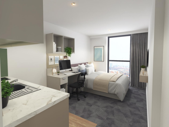 Studio to rent in sheffield