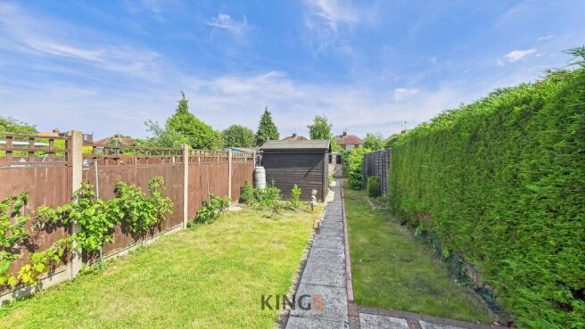 Rear garden