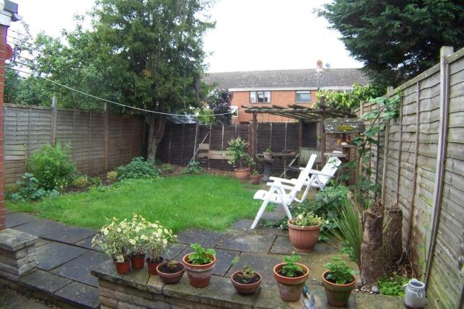 Rear garden