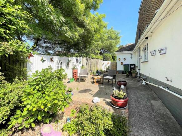 Rear garden