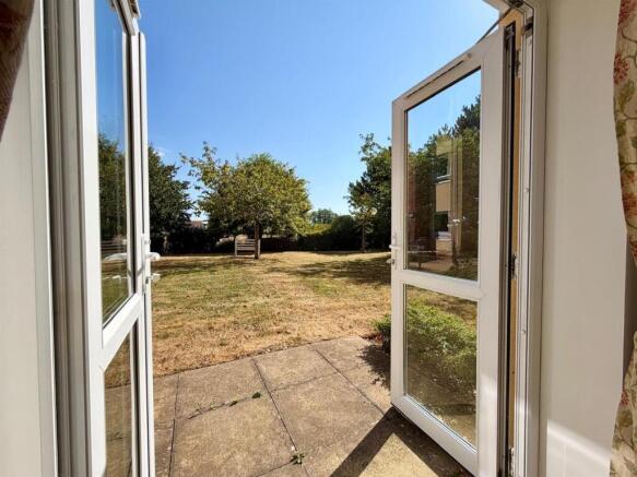 Living Room to Patio & Communal Garden