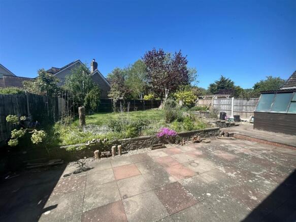Patio and garden