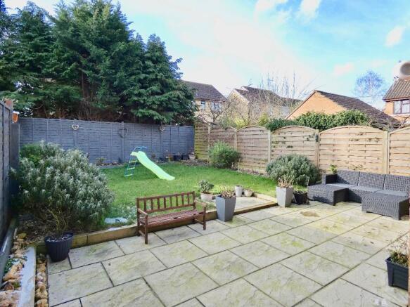 rear garden         