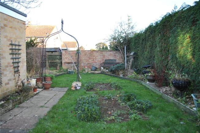Rear garden