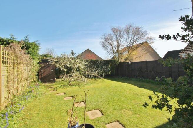 Rear garden