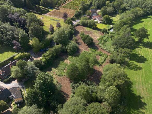 Drone south to north