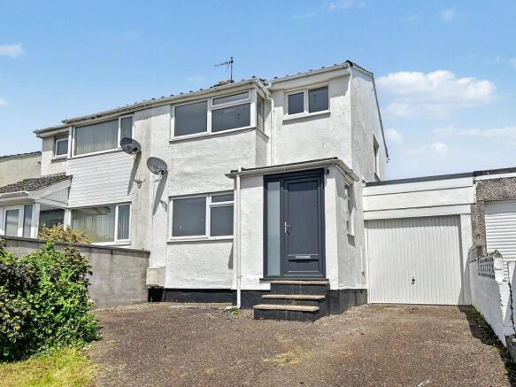 3-bed semi-detached on Bawden Road, Bodmin, Cornwall, PL31, £245,000